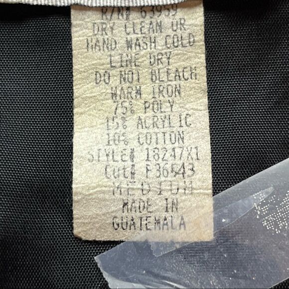 Impressions Vintage Vest Boho black/green/brown multi Medium back tie - Picture 5 of 9